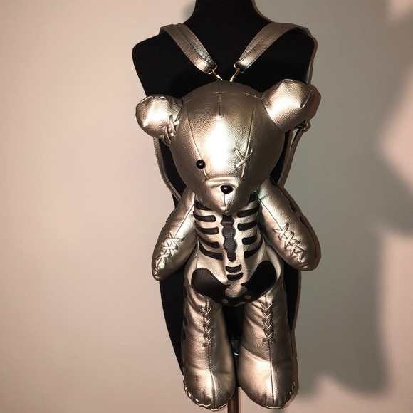 skeleton bear backpack